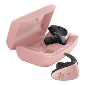 Auriculares inalámbricos Bluetooth Yamaha Sport Tws color rosa, intraaurales, con micrófono para deportes - Product Image 2