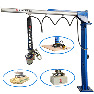 جهاز رفع ورفع بالفراغ لدلو الطلاء، مناور توازن الهواء الهوائي الصناعي، ماكينة رفع للأسطوانات الكيميائية - Product Image 2
