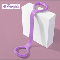 Banda de Resistencia en Forma de 8 para Mujer, Cuerda Elástica para Yoga, Quema de Grasa, Ejercicios de Extensión de Espalda y Músculos