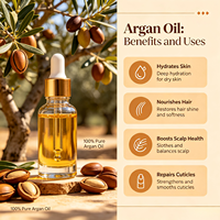 Huile d'Argan Vierge Fraîche en Gros pour Shampoings, Hydratation du Visage, Soins en Salon et Base de Produits de Beauté – Fournisseur