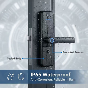 Serratura Intelligente Biometrica con Impronta Digitale, Codice Password e Scheda Chiave Anti-spionaggio per Hotel e Casa - Product Image 2