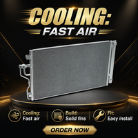 Ensemble de condenseur de climatisation, condenseur de climatisation OE 97701-F2500 pour HYUNDAI