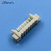 Conector de orificio macho JINDA 1.25T-1-7A de 1.25mm y 7 pines para PCB, tipo wafer, de bronce fosforado, para conexión de cable a cable