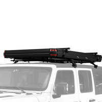 Палатка на крышу автомобиля Wild Land Bush Cruiser V2 Pro 140 для кемпинга, модификации авто, мероприятий, семейных вечеринок, с жестким корпусом