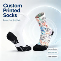 Chaussettes personnalisées de qualité supérieure, vente en gros, fabricant OEM, fournisseur, impression par sublimation
