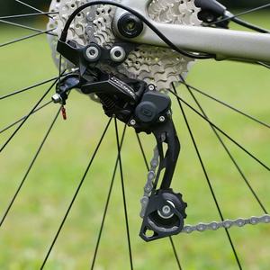 Bicicleta de Montaña MTB de 12 <span class=keywords><strong>Velocidades</strong></span>, Cuadro de Carbono, Ruedas de 29/27.5 Pulgadas, Frenos de Disco Hidráulicos, Eje Pasante Boost, Horquilla con Suspensión, Pedales Estándar para Carreras Todoterreno - Product Image 5