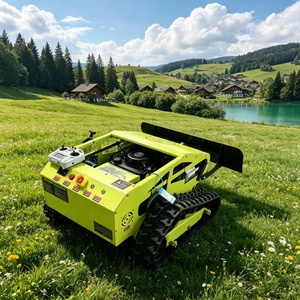<span class=keywords><strong>Tondeuse</strong></span> à gazon intelligente 500 mm télécommandée tout-terrain à braquage zéro pour petits jardins et cours - Product Image 5