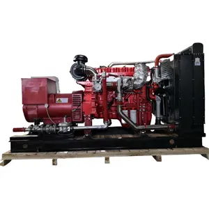 yuchai 350KW 440KVA fuel efficiency gas genset 400v 3 phase brushless stamford altornator continuous power genset for outage