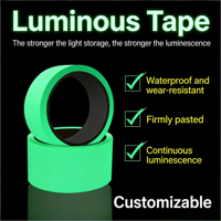 Ruban adhésif auto-adhésif luminescent pour la sécurité, fabriqué directement en usine, pour la marquage d'avertissement sur les escaliers, les sols et les murs