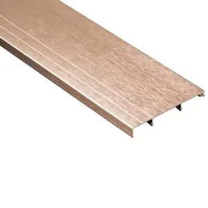 Decoratieve Plint Flexibele Metalen Muur 100M 80Mm 60Mm Aluminium Strip Plint