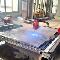Neues Modell Stahlblech schneide maschine Metallplatte schneide maschine Hergestellt in China Gantry Dual Drive Plasmas chneide maschine