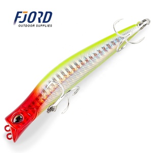 Hunthouse — appât flottant en plastique pour la pêche, leurre pour attraper des poissons, matériel pour pêcher des ménés, yeux en 3D, 100mm, 11g, nouveau - Product Image 2