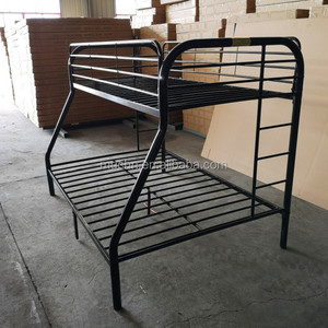 Modern Double Decker Metal Bunk <b>Bed</b> Versatile & Stylish for Home Hotels Schools Hospitals-for Bedrooms - Product Image 5