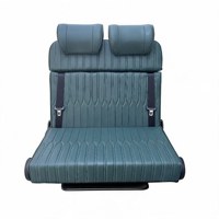 Siège banquette réversible OEM 2 places orientable vers l'avant et vers l'arrière pour conversion de fourgon Mercedes Sprinter Ford Transit