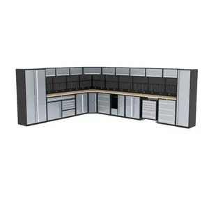 Fournisseur chinois Combinaison gratuite Armoire de rangement pour outils de garage Armoire à outils