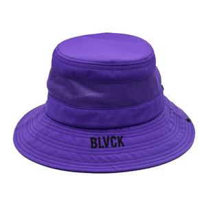 High Quality <b>Womens</b> Breathable Foldable Embroidered Sunshade <b>Bucket</b> <b>Hats</b> Custom Purple <b>Bucket</b> <b>Hat</b> with String - Product Image 4