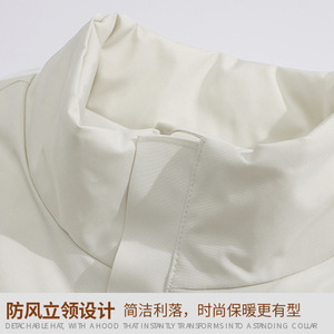 High-End Down-Filled Cotton Vest Thickening Solid Color Polyester Fiber Leisure Wear For Men - Product Image 5