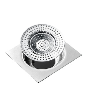 Filtre de drain de sol OEM au design moderne et épuré, anti-blocage de cheveux, pour couvercle d'évier de salle de bain et de cuisine - Product Image 1
