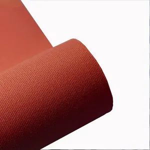 600d Outdoor Oplossing Geverfd Polyester Stof Anti Uv Meeldauw Waterdicht Voor Zonnescherm Luifel Oranje Grade 5