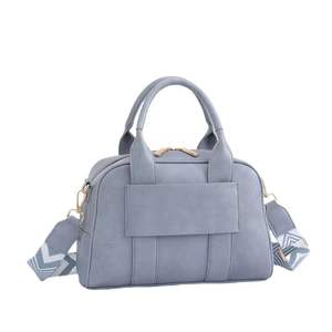Sac bandoulière élégant haut de gamme pour femme, grande capacité, style Boston, polyvalent, chic, avec fermeture éclair, idéal pour les trajets quotidiens - Product Image 3