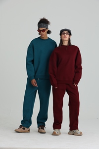 Herren hose Jogger mit Kordel zug 350g/m² Fleece Winter Straight-Leg Siebdruck DTF DTG Print Neuheiten Herren Jogging hose - Product Image 4