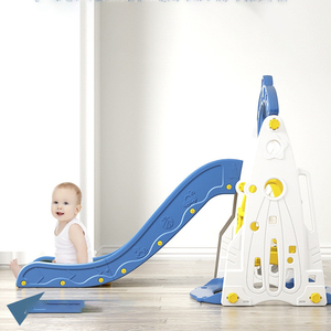Juguetes para bebés en un pequeño parque de atracciones, varios juegos de interior, parque <span class=keywords><strong>infantil</strong></span>, Tobogán, <span class=keywords><strong>columpio</strong></span> <span class=keywords><strong>y</strong></span> tobogán de plástico para interiores para niños - Product Image 3