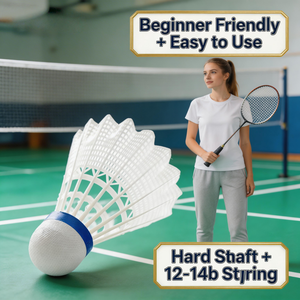 Volantes de Bádminton de Plástico Premium, 12 Unidades, Duraderos, Ecológicos, Vuelo Estable Profesional, para Torneos - Product Image 4