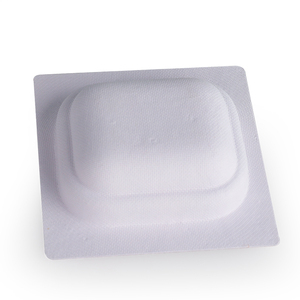 Vente en gros d'emballages en pulpe moulée biodégradable écologiques personnalisés pour boîte à savon moulé en papier biodégradable vierge - Product Image 3