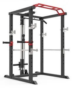 Smith makinesi çelik Squat çerçevesi portal çerçeve spor Fitness ev kapsamlı eğitim cihazı