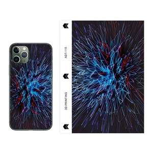 Skycut résistant à l'usure bricolage Style 3D imprimé effet <span class=keywords><strong>Smartphone</strong></span> dos peau Cutter <span class=keywords><strong>traceur</strong></span> feuille - Product Image 4