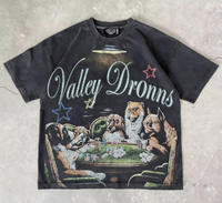 T-shirt personnalisé, t-shirt graphique, t-shirt DTG, streetwear, t-shirt d'été, hip-hop, t-shirt oversize, t-shirt court, t-shirt en coton épais pour hommes