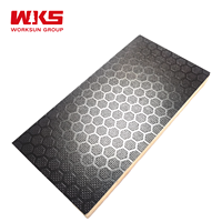 Contrachapado de Alta Resistencia con Núcleo de Madera Dura, Textura Antideslizante, Impermeable, con Revestimiento de Película Antideslizante, de Grado Profesional Premium