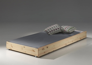 Современная двухъярусная кровать из массива сосны с выдвижным ящиком, разборная, высокая, белая, для детей - Product Image 6