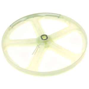 Poulie de distribution M2205 pour courroie plate 273 mm en acier, aluminium, caoutchouc, PU – Personnalisable pour machines, construction, marine - Product Image 1