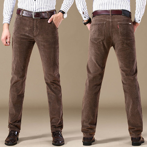 High Quality Men's Corduroy <strong>Pants</strong> High-waisted Elastic Casual <strong>Pants</strong> for <strong>Elderly</strong> Men to Wear Straight Fit <strong>Pants</strong> Men