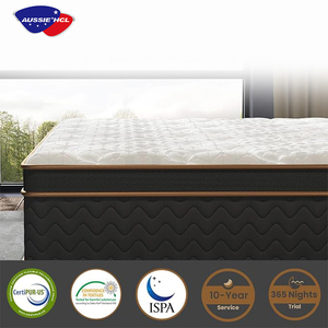 Lai ngủ tốt Gel Bộ nhớ bọt Nệm cuộn lên vua nữ hoàng đôi Kích thước tốt nhất mùa xuân giường nệm Túi mùa xuân nệm - Product Image 2