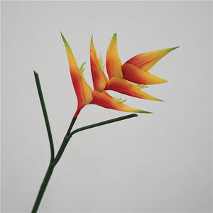 <span class=keywords><strong>Orchid</strong></span>ée de grue faite à la main artificielle suspendue fenêtre décor simulé mur tropical plante oiseau pour la saint-valentin saint valentin - Product Image 3