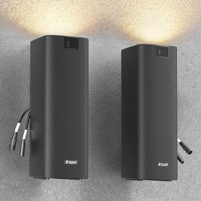 Outdoor Bluetooth Speakers With Lights IP65 Waterproof AC-Powered Stereo Speaker Auracast Wireless Multi-Speaker Pairing