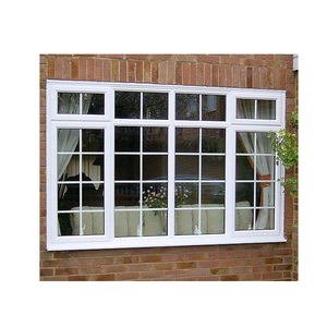 Nhà Máy Bán buôn cửa sổ trượt hợp kim PVC đôi kính trơn trượt cửa sổ có thể được tùy chỉnh - Product Image 3