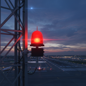 Luz de Advertencia LED para Aeronaves con Destellos, Luces Indicadoras M117LP - Product Image 3