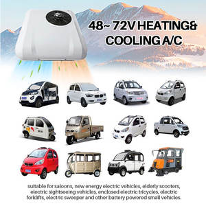 <span class=keywords><strong>Cartour</strong></span> techo aire acondicionado batería 24V 12 V Dc coche Rv camión cabina 12 voltios aire acondicionado - Product Image 6