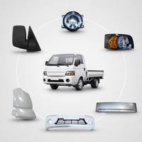 Kit de carrosserie automobile pour camionnette légère JAC Shuailing X : pare-chocs avant, phare, rétroviseur latéral, garde-boue et pièces de rechange pour feux de brouillard