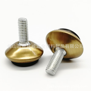 Patas Ajustables para Muebles de 25 mm, Bronce Antiguo Cepillado, Soporte para Sillas, Fácil Instalación - Product Image 4