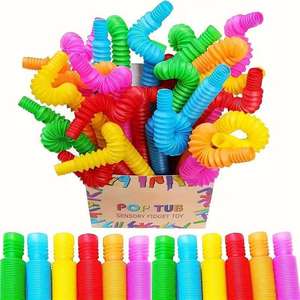 Juguetes de Plástico Telescópicos Corrugados de Colores al por Mayor para Niños y Niñas - Product Image 6