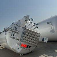 Tanque de Almacenamiento de Oxígeno Líquido (LO2) de Baja Temperatura de 200 Metros Cúbicos y 0.8 MPa, Recipiente a Presión para Uso Médico, Material Q345R/Q245R 1