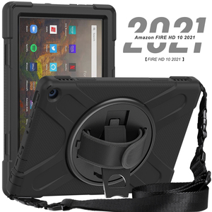 Funda Protectora Resistente <span class=keywords><strong>para</strong></span> Tablet <span class=keywords><strong>PC</strong></span> de 10.1 Pulgadas, Carcasa de Silicona Resistente a Impactos <span class=keywords><strong>para</strong></span> <span class=keywords><strong>Kindle</strong></span> Fire HD 10 Plus, Elegante y Protectora - Product Image 3