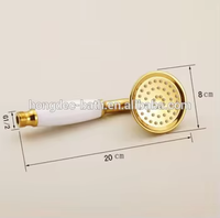 Antique chinois en laiton Antique ensemble de douche boutique en ligne téléphone Antique portable support mural doré 1.5m tuyau pluie Massage Spray