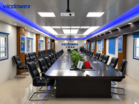VICDOWEX Edificio Prefabbricato Contemporaneo a Forma di T, Durevole, con Isolamento Termico e Caratteristiche Ignifughe per Uffici e Personale di Progetto
