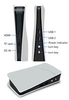 Console de jeu P5X dernière génération, 40000+ jeux HD4k, mémoire 64G/128G, S905X4, prend en charge la manette sans fil 2.4G fluide, manette de jeu P5X