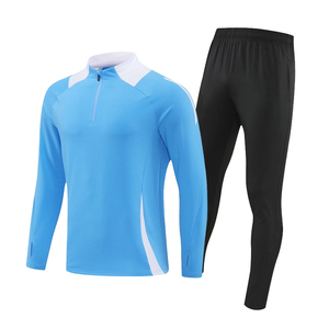 <b>Men's</b> Sport Wear with Zipper Soccer Jersey Football Kits Custom logo Soccer Tracksuit Football <b>Jackets</b> Sport Tracksuit - Product Image 6
